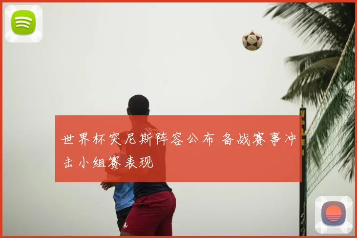 世界杯突尼斯阵容公布 备战赛事冲击小组赛表现