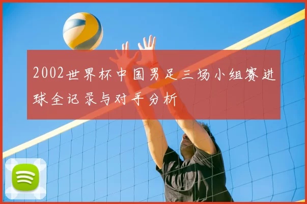 2002世界杯中国男足三场小组赛进球全记录与对手分析